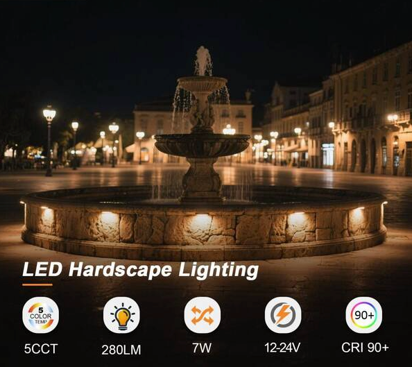 5CCT Hardscape Light- 7 Inch/12 Inch