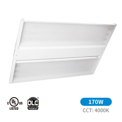MW Commercial 2ft LED Twin panel Linear High bay| 22,950 Lumens |170W | 4000K |120-277V