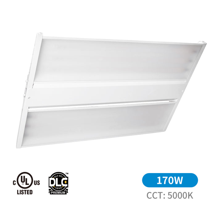 MW Commercial 2ft LED Twin panel Linear High bay| 22,950 Lumens |170W | 5000K |120-277V
