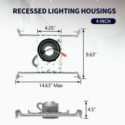 4 inch  Recessed Light installation Fixtures