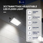 Smarton LED Flood Light Outdoor with Adjustable Power 80w/90w/100w, 9100lm|10400|11700lm, IP65 Waterproof,3CCT 3000k/4000k/5000k, LED Flood Light for Garden, Yard, Stadium, UL Listed