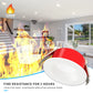 MW Lighting 4 Inch LED Fire Rated Canless Smooth Recessed Light | 5CCT Selectable 2700K-5000K | 2 Hours Fire Rating | 850 Lumens | 12W | No Tenmat Needed | Dimmable | IC Rated |