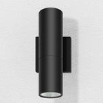 outdoor wall sconce cylindrical fixture