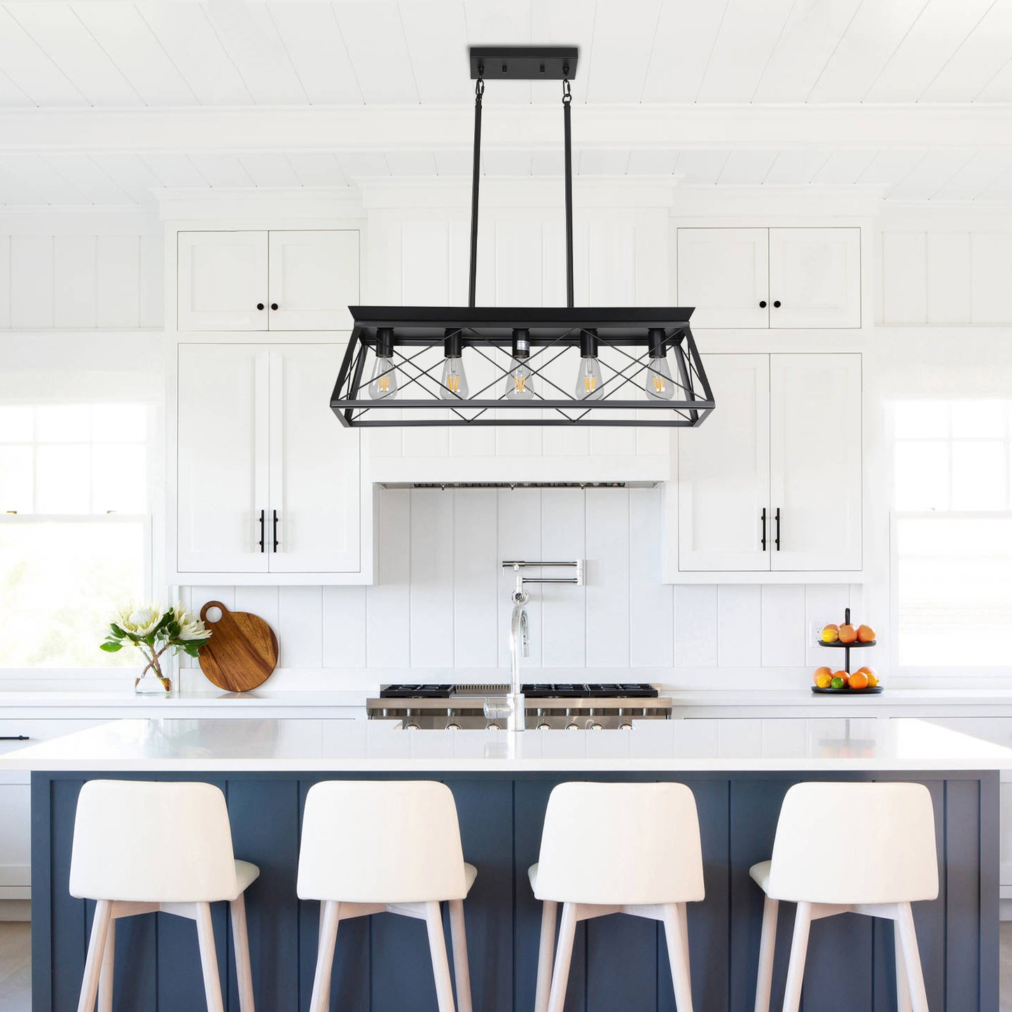 5-Light Farmhouse Chandelier