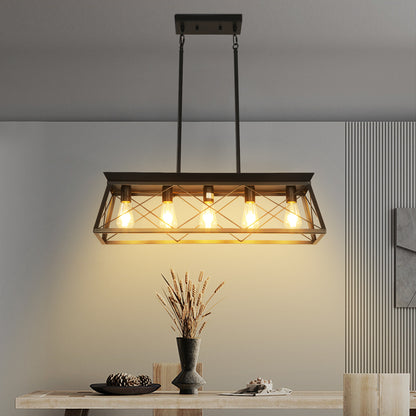 5-Light Farmhouse Chandelier