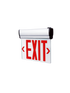 Clear Acrylic Red & Green LED Edgelite Exit Sign