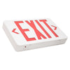 Emergency Led Exit Signs Light ,Commercial Lights with Ni-cad Battery Backup,Red/Green Letter Lights - Red