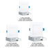 4 Inch /6 Inch /8 Inch Square Flat Trim Canless Ultra Slim Downlight