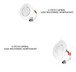 4 Inch / 6 Inch Gimbal LED Recessed Downlight
