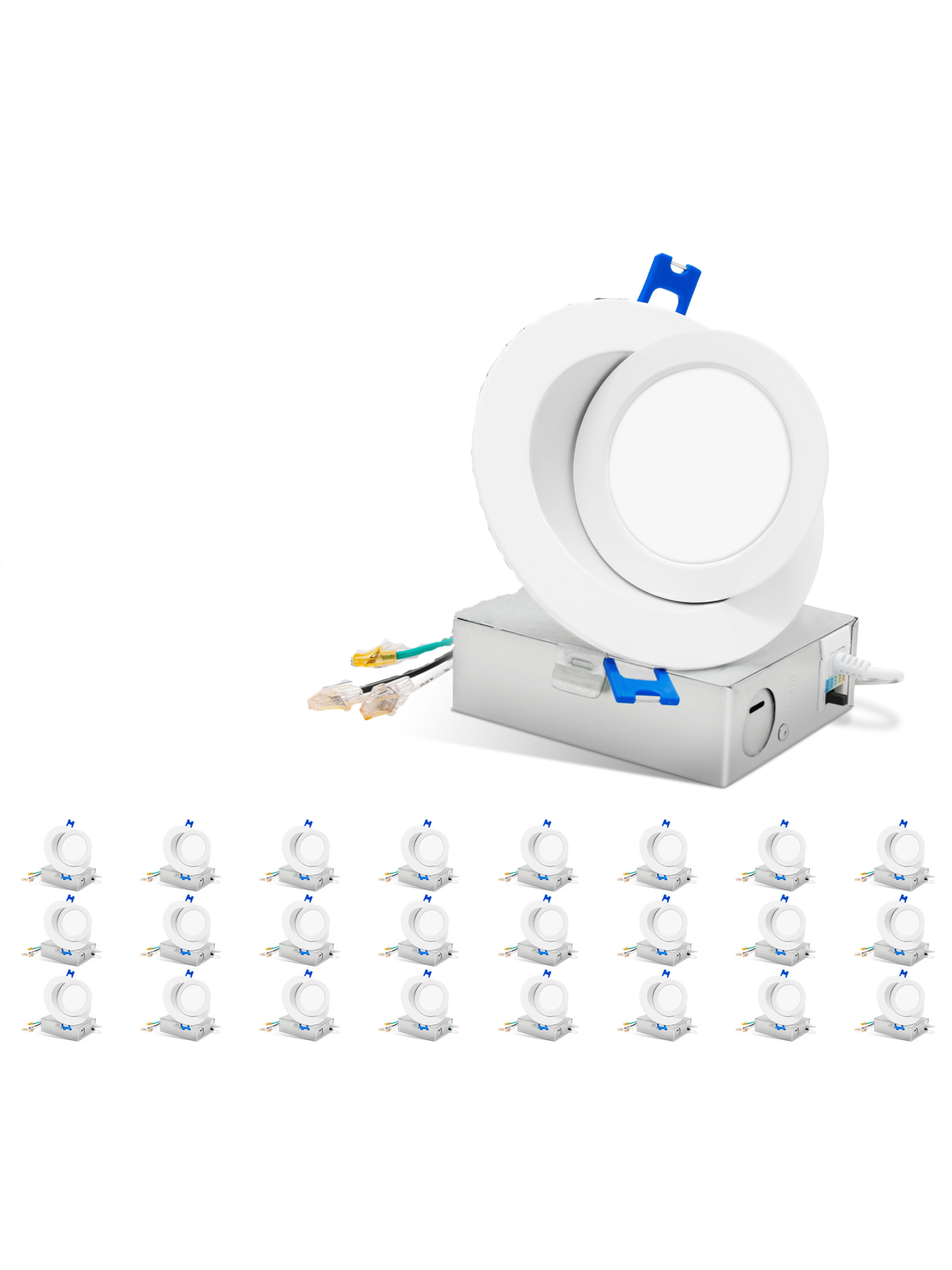 4 Inch /6 Inch Can-less Flood Floating Gimbal LED Downlight
