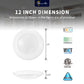 12" Surface Mount 5CCT LED Disk Downlight