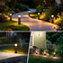 5w Low Voltage 5cct Bollard Path Light, 12-24v Ac/dc ,LED Landscape Path Lighting for Wet Location, Wired walkway lights for Garden Yard