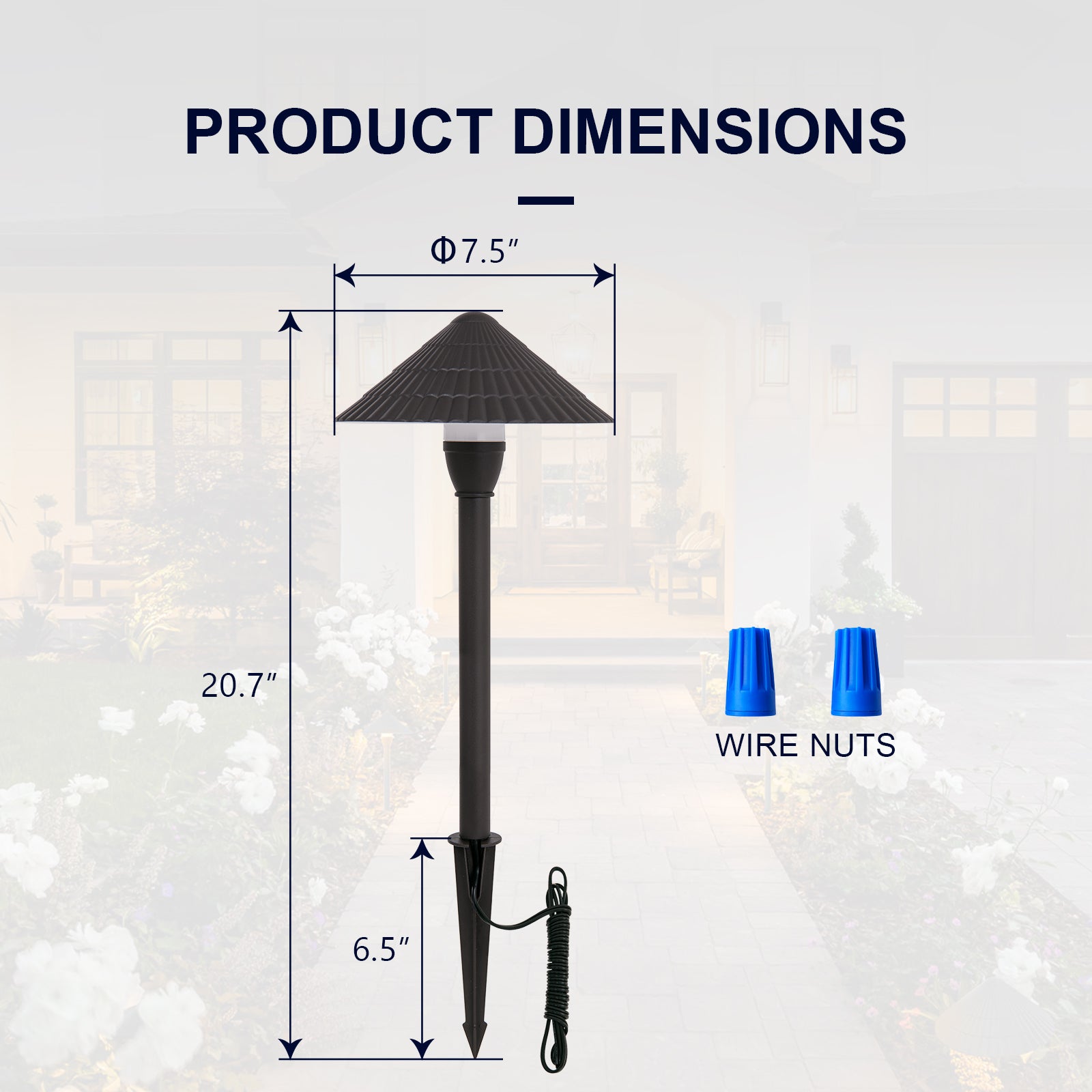 low voltage patio umbrella lights 3W Landscape Lighting,IP65 Waterproof Outdoor Pathway Light,CRI 90