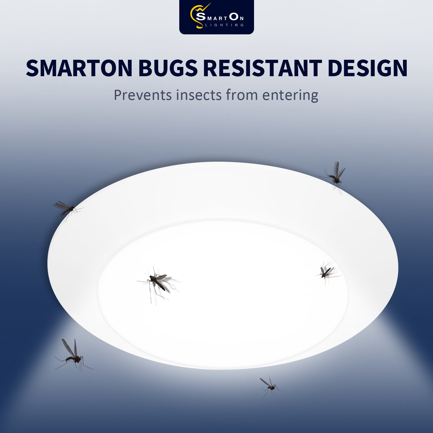 led disc lights keep bugs away