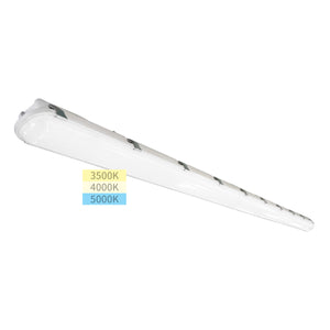 Smarton Lighting 8Ft Led Vapor Tight Light | Wattage & CCT Selectable|11700 Lumens|120~277V|130LM/W |0-10V Dimmable|UL & DLC Listed|For Commercial Area|
