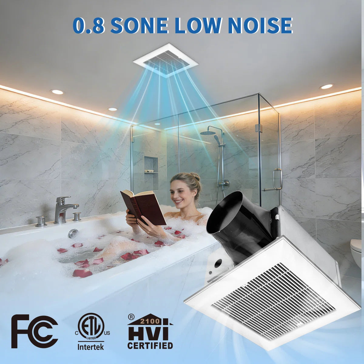 Bathroom Exhaust Fan Series 80 CFM