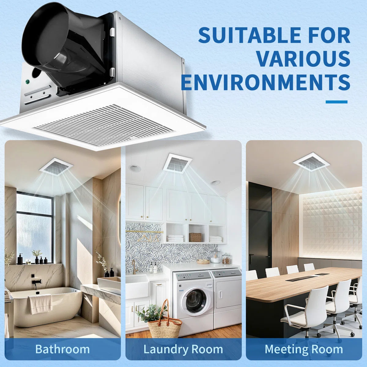 Bathroom Exhaust Fan Series 80 CFM