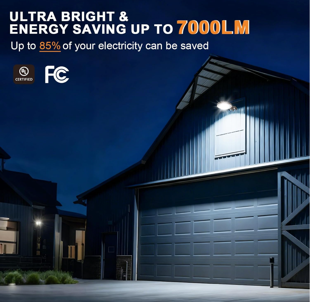 LED DOB Barn Light | Outdoor Area Light for Farm, Barn & Security Lighting