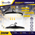 150W/200W DOB UFO High Bay Light | Industrial LED High Bay Lighting for Warehouse & Factory