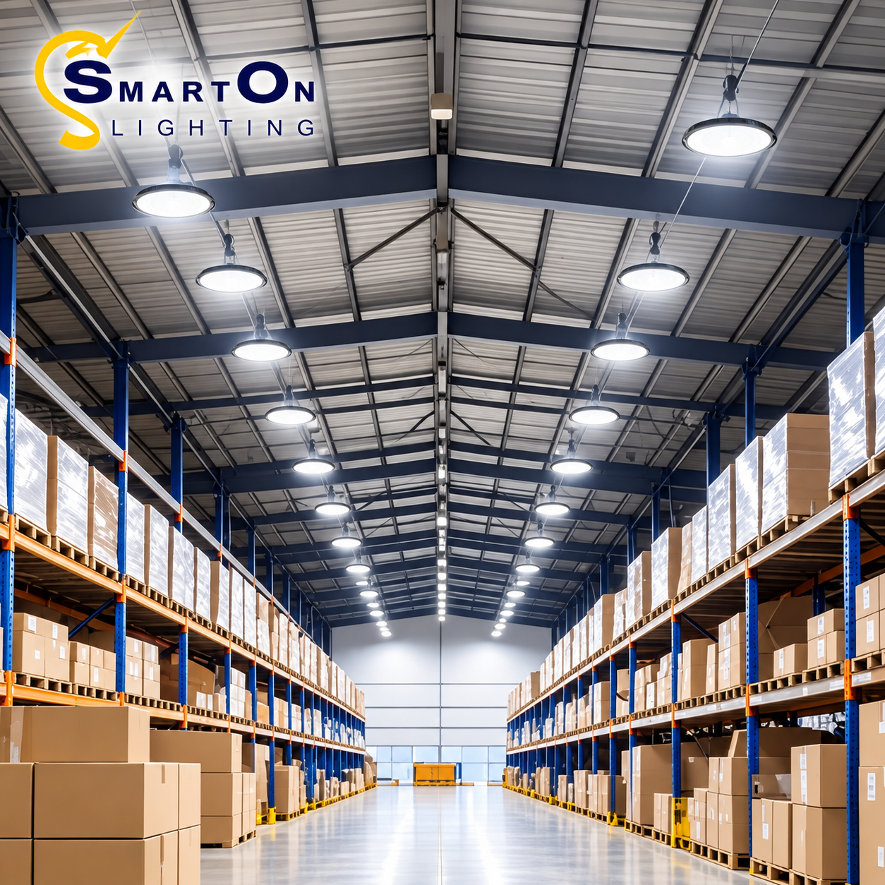 150W/200W DOB UFO High Bay Light | Industrial LED High Bay Lighting for Warehouse & Factory