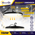 150W/200W DOB UFO High Bay Light | Industrial LED High Bay Lighting for Warehouse & Factory