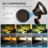 Dimmable Horn-Shaped Landscape Spotlights , 3000K Warm White/4000K Neutral White/5000K Cool White, Outdoor Waterproof Pathway Light for Garden Yard Patio