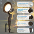 Dimmable Horn-Shaped Landscape Spotlights , 3000K Warm White/4000K Neutral White/5000K Cool White, Outdoor Waterproof Pathway Light for Garden Yard Patio