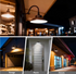 LED Goose Neck Fixture with Photocell for Storefront & Exterior Lighting