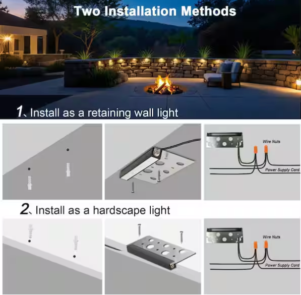 5CCT Hardscape Light- 7 Inch/12 Inch