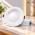 10 Inch LED Commercial Downlight with Emergency Battery Backup, 22W/29W/37.5W Selectable, 5CCT 2700K–5000K, 90-Minute Emergency Lighting, 0-10V Dimmable, IC Rated, Wet Location Rated