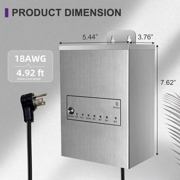 300W Low Voltage Landscape Transformer
