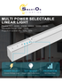 2"/4"/8" White Up & Down Architectural LED Linear