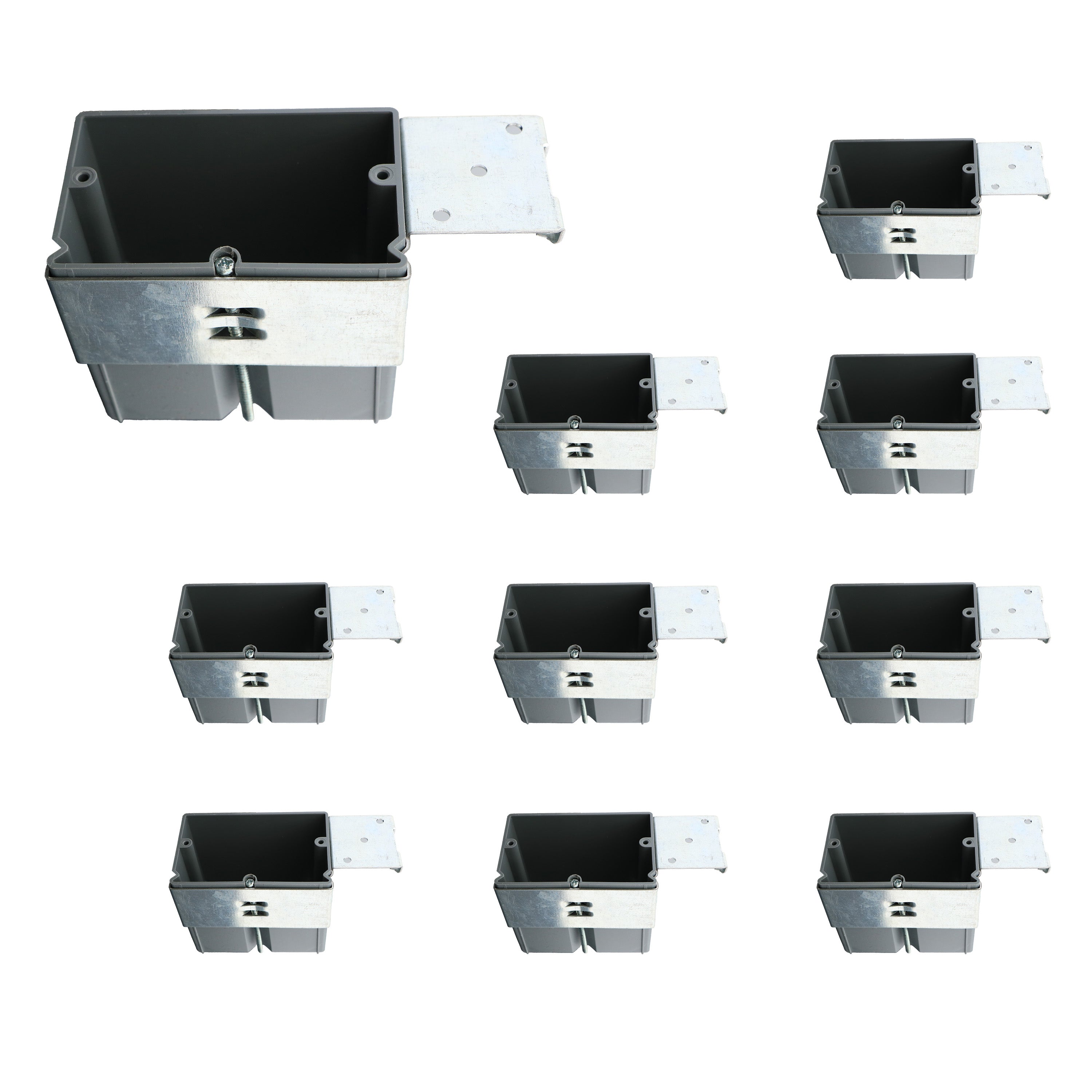 1-GNG Side Mount Adjustable Electrical Box Plastic Junction Box