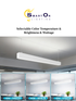 2"/4"/8" White Up & Down Architectural LED Linear