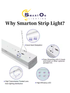8FT LED Strip Light – 65W/75W/90W | Up to 11,700 Lumens