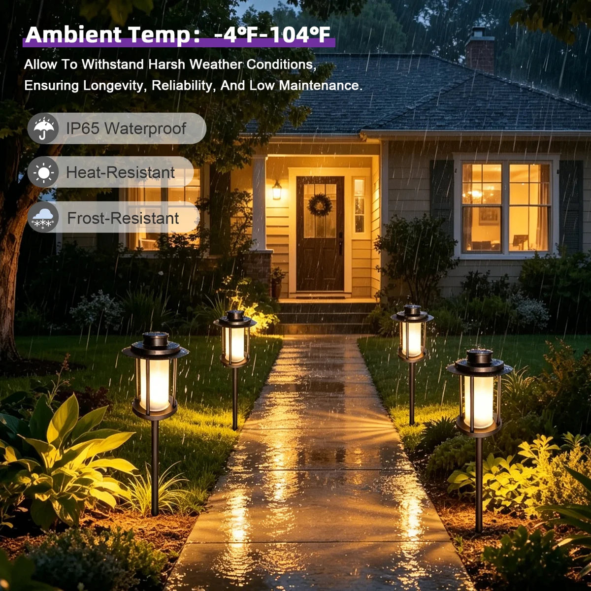 Oil-rubbed Brown Low Voltage Pathway Lights, 1800K-5000K Adjustable, 5W 250LM, LED Landscape Path Lighting for Wet Location, Wired Landscape Lights for Walkway Garden Yard