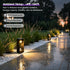 Oil-rubbed Brown Low Voltage Rotatable Pathway Lights, 180° Adjustable Head, 3000K 3W, LED Landscape Lighting for Wet Location, Wired walkway lights for Garden Yard