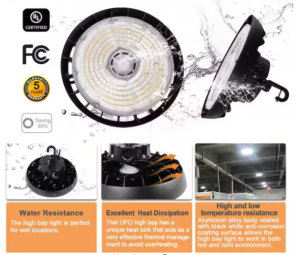 2CCT LED UFO High Bay Light