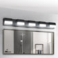 Modern Bathroom Vanity Lighting 5-Light LED Vanity Lights Over Mirror Bath Wall Lighting