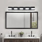 Modern Bathroom Vanity Lighting 5-Light LED Vanity Lights Over Mirror Bath Wall Lighting