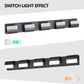 Modern Bathroom Vanity Lighting 5-Light LED Vanity Lights Over Mirror Bath Wall Lighting