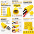 Yellow Terminal Wire Nut MP11V-Yl-500pcs