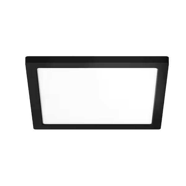 7"/9"/12" Black Square Slim LED Surface Mount Ceiling Light