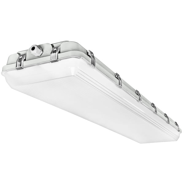 4FT Wide Vapor Tight LED Fixture – Square Design, NSF Rated