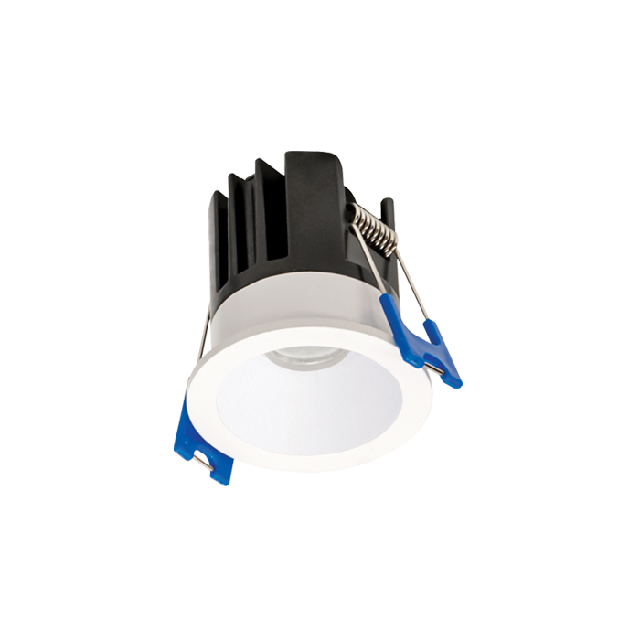 1/2/3 Inch Round Trim-less Recessed Light With Spring Mount Clips