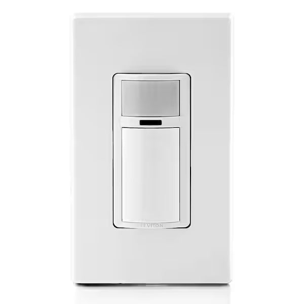 Motion Sensor Light Switch with Wall Plate