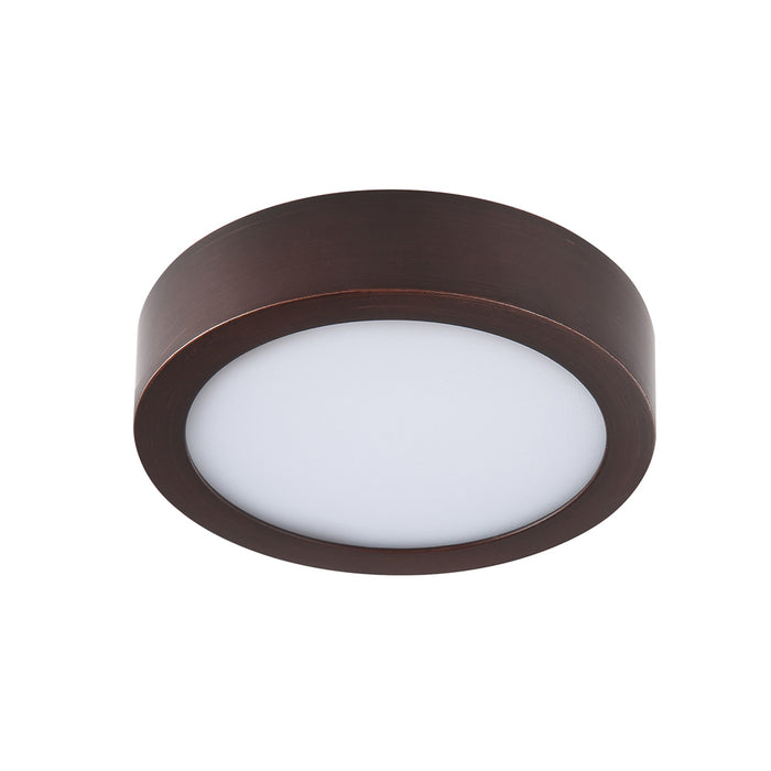 Run Bison 13 Inch 5CCT Color Selectable Surface Mount Panel Light Fixture, Bronze Finish