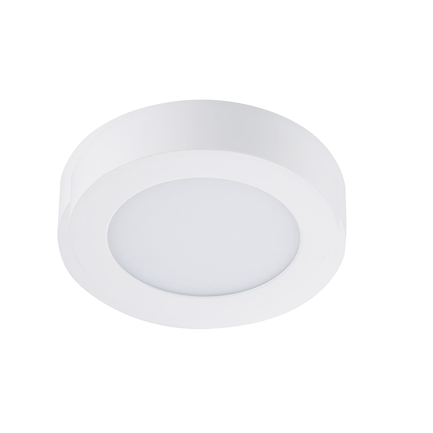 7 Inch Round Surface Mount Panel 5CCT 750Lumens White