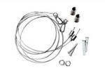 5Ft Suspension Cable Kit for Pendant Mount Fixture (2 suspension cables included)