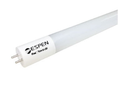Espen 25PK 2ft High Output Shatterproof Nano Plastic Single End Type B T8 LED Tube 8W-4000K